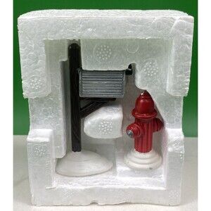 VTG Dept 56 Snow Village #5132-2 Set of 2 Fire Hydrant and MailBox Retired 1998